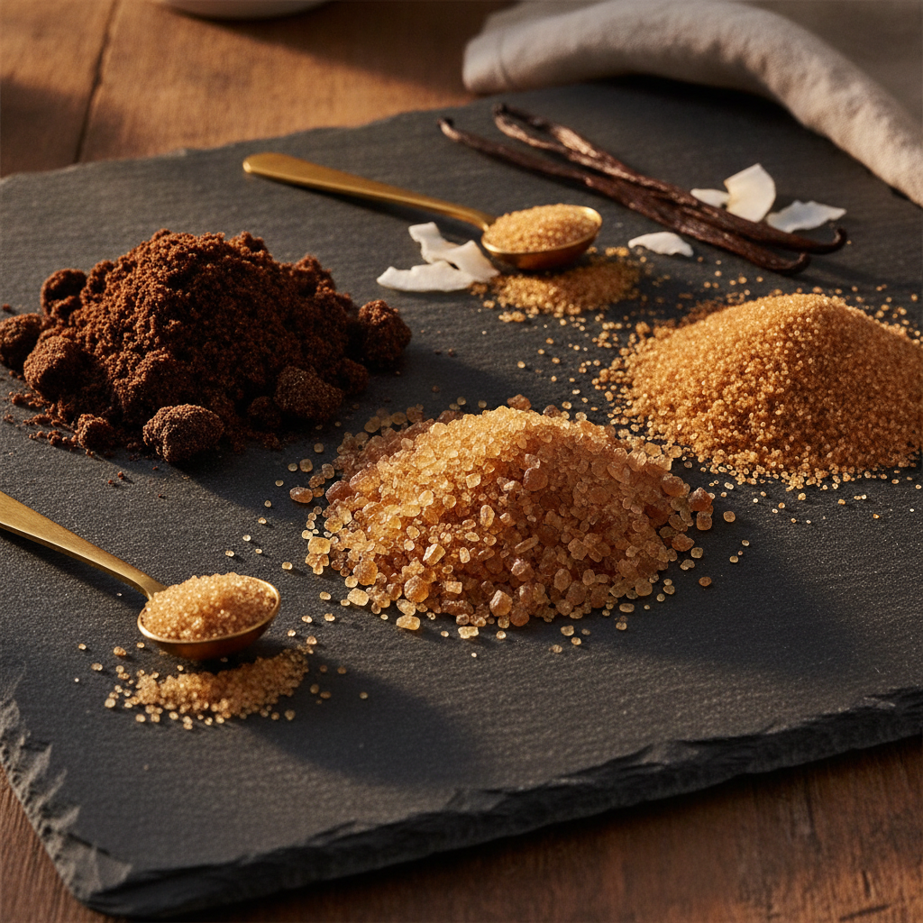 Açúcar Mascavo, Demerara e de Coco: Diferenças Técnicas para Confeitaria e Panificação