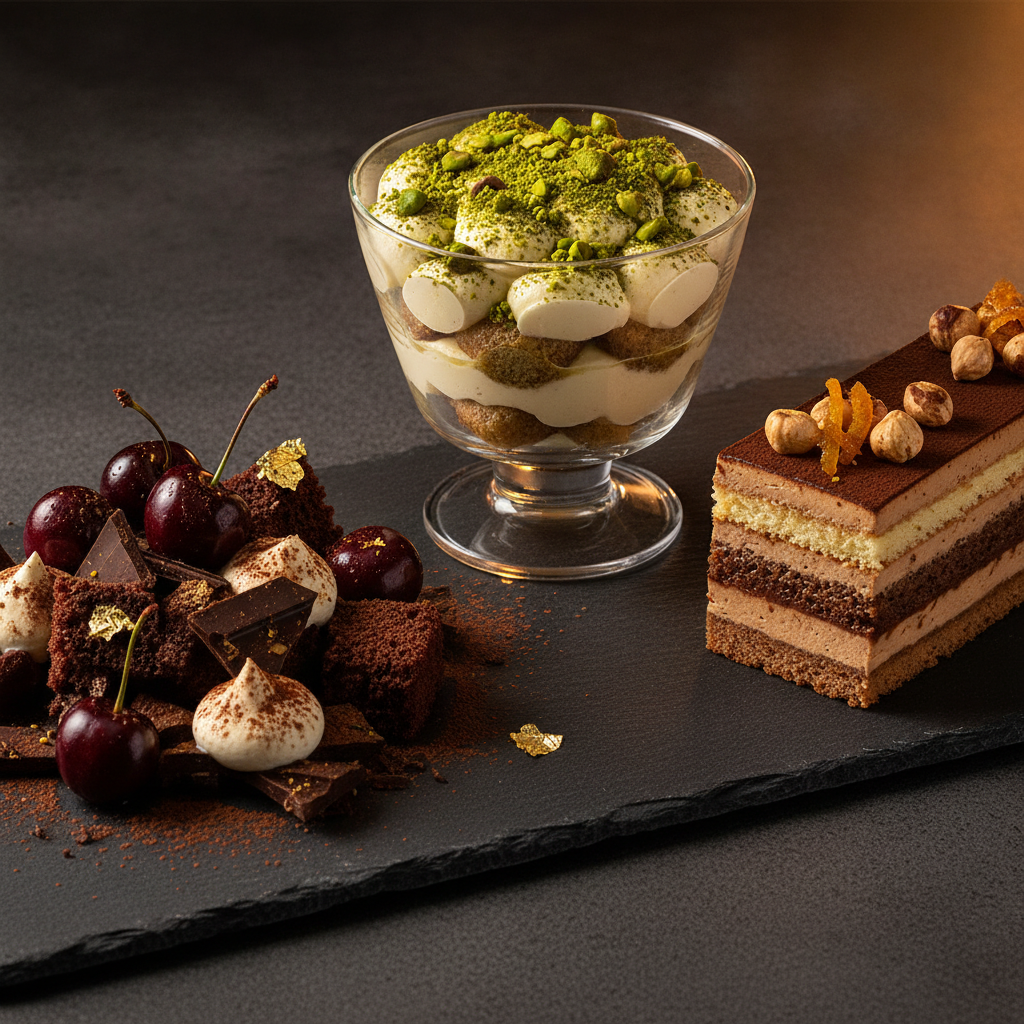 Releituras Premium: Black Forest, Tiramisu de Pistache e Opera de Avela