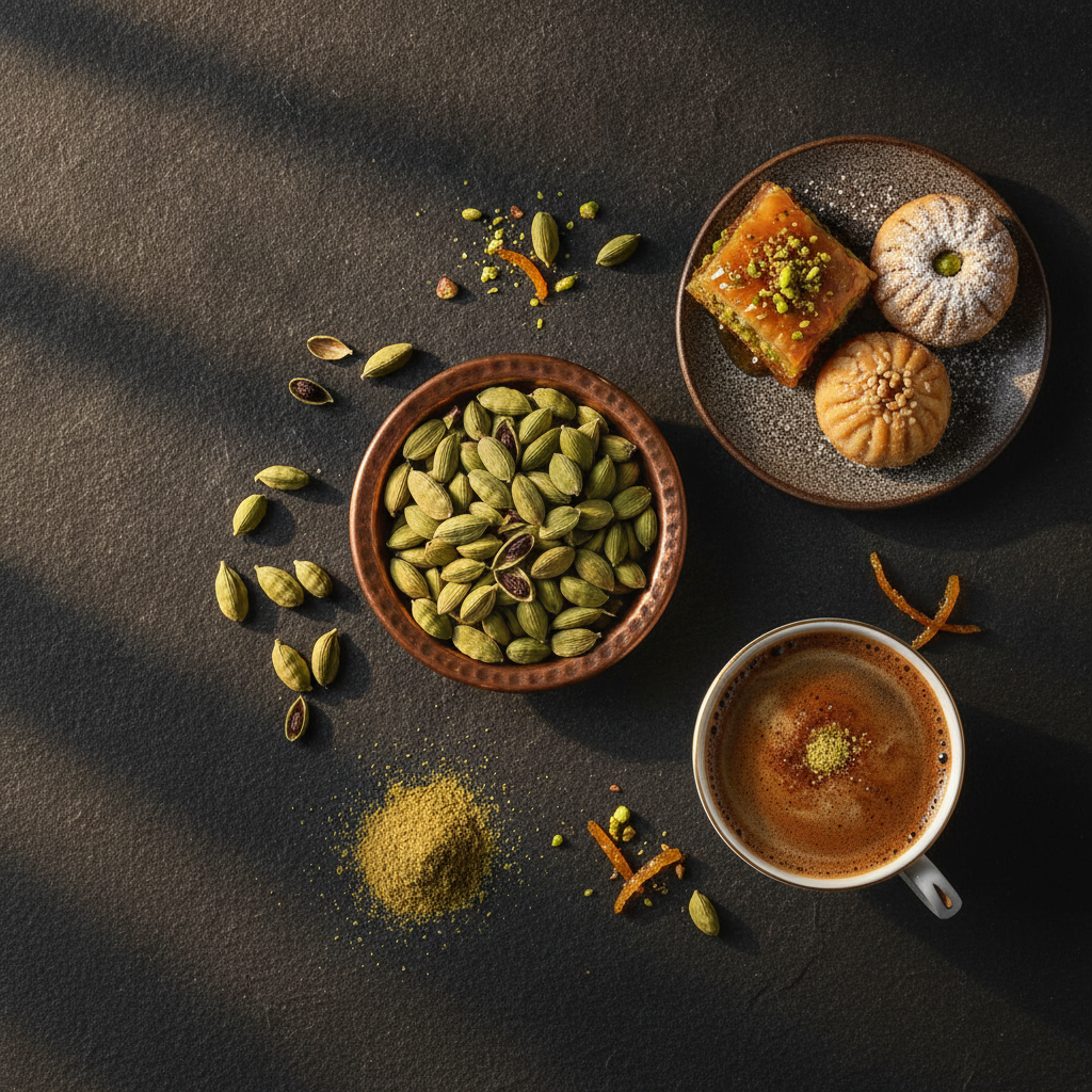 Cardamomo: a Especiaria Nobre em Doces Árabes e Café Especial