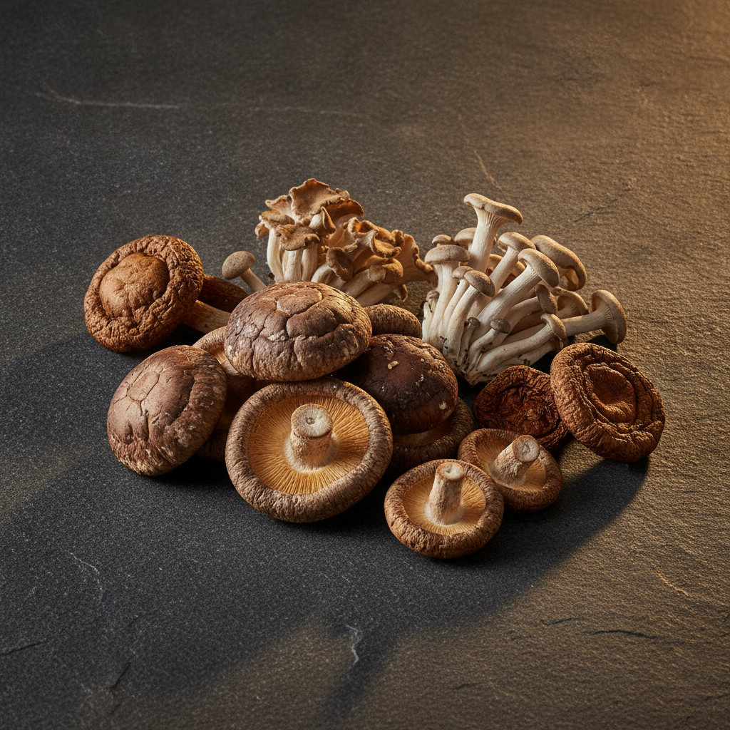 Cogumelos Secos (Shiitake, Shimeji, Funghi): Técnica de Reidratação para Restaurantes