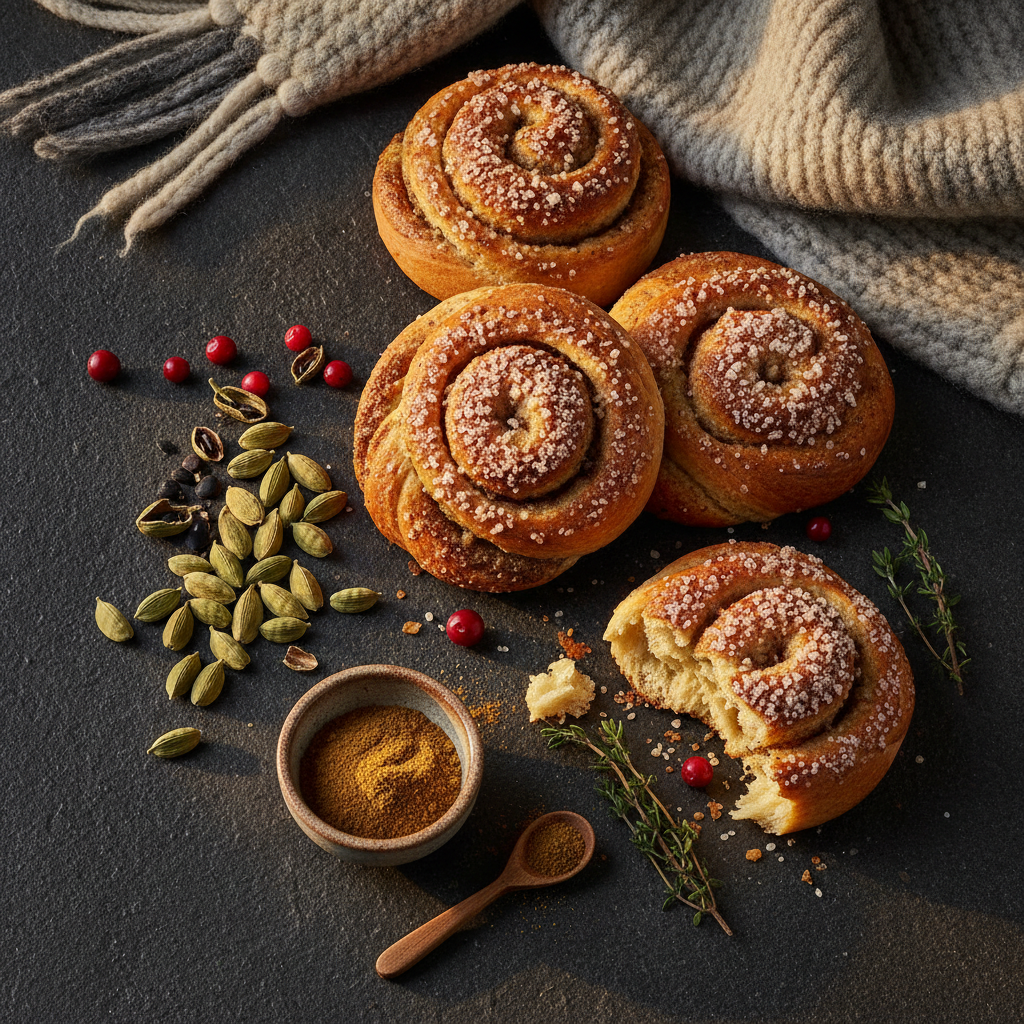 Confeitaria Escandinava: Cardamomo, Hygge e a Pastelaria do Momento no Mundo