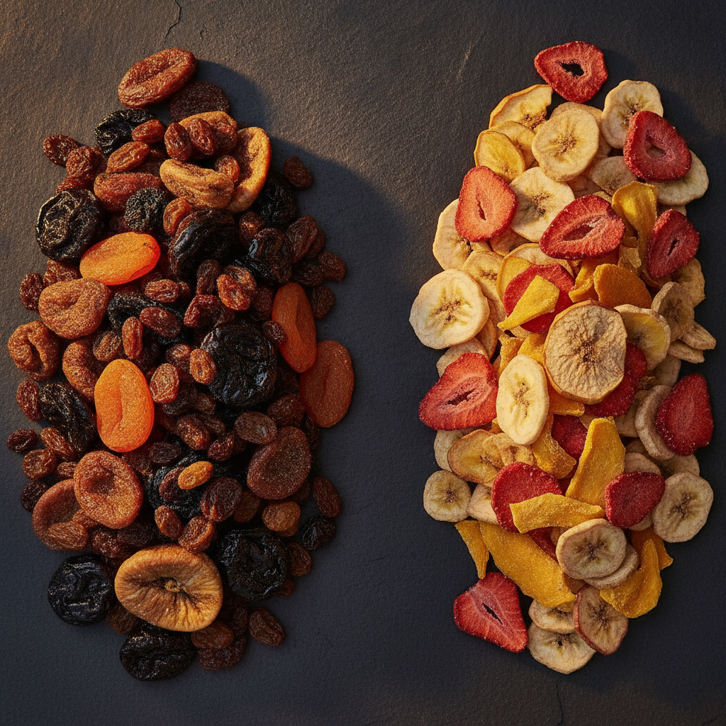 Diferença Entre Frutas Secas e Desidratadas: Guia Definitivo
