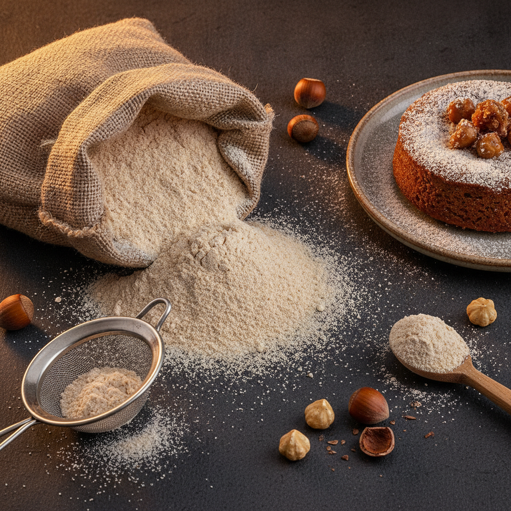 Farinha de Avelã 100% Pura: Aplicações em Confeitaria Sem Glúten