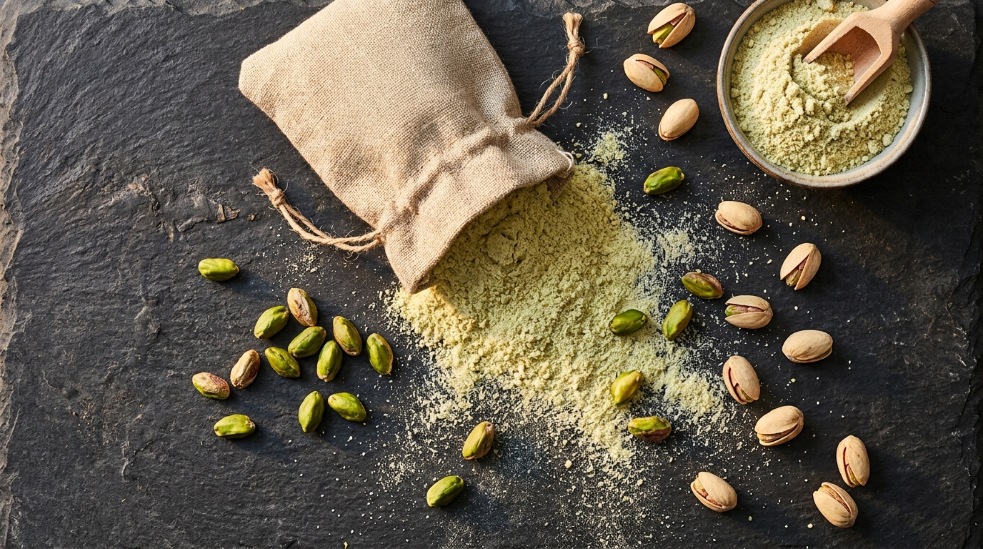 Farinha de Pistache: Elevando o Nível em Gelato, Sorbet e Massa Folhada