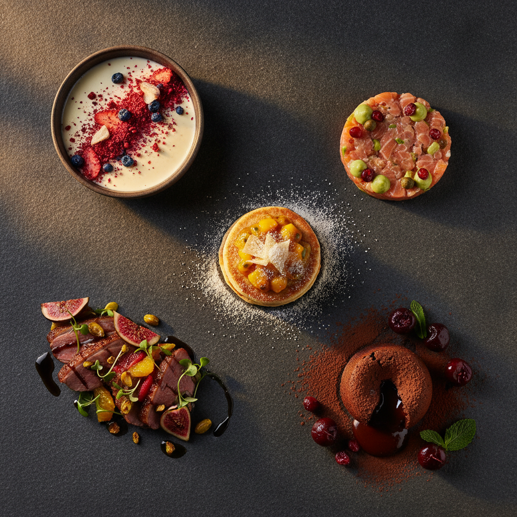 menu gourmet com frutas liofilizadas 5 ideias criativas