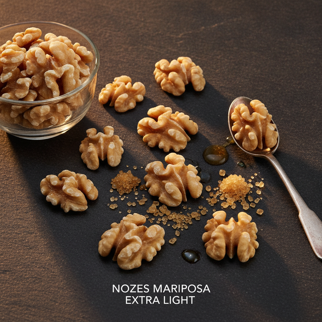 Nozes Mariposa Extra Light: Por Que São Consideradas Premium na Confeitaria