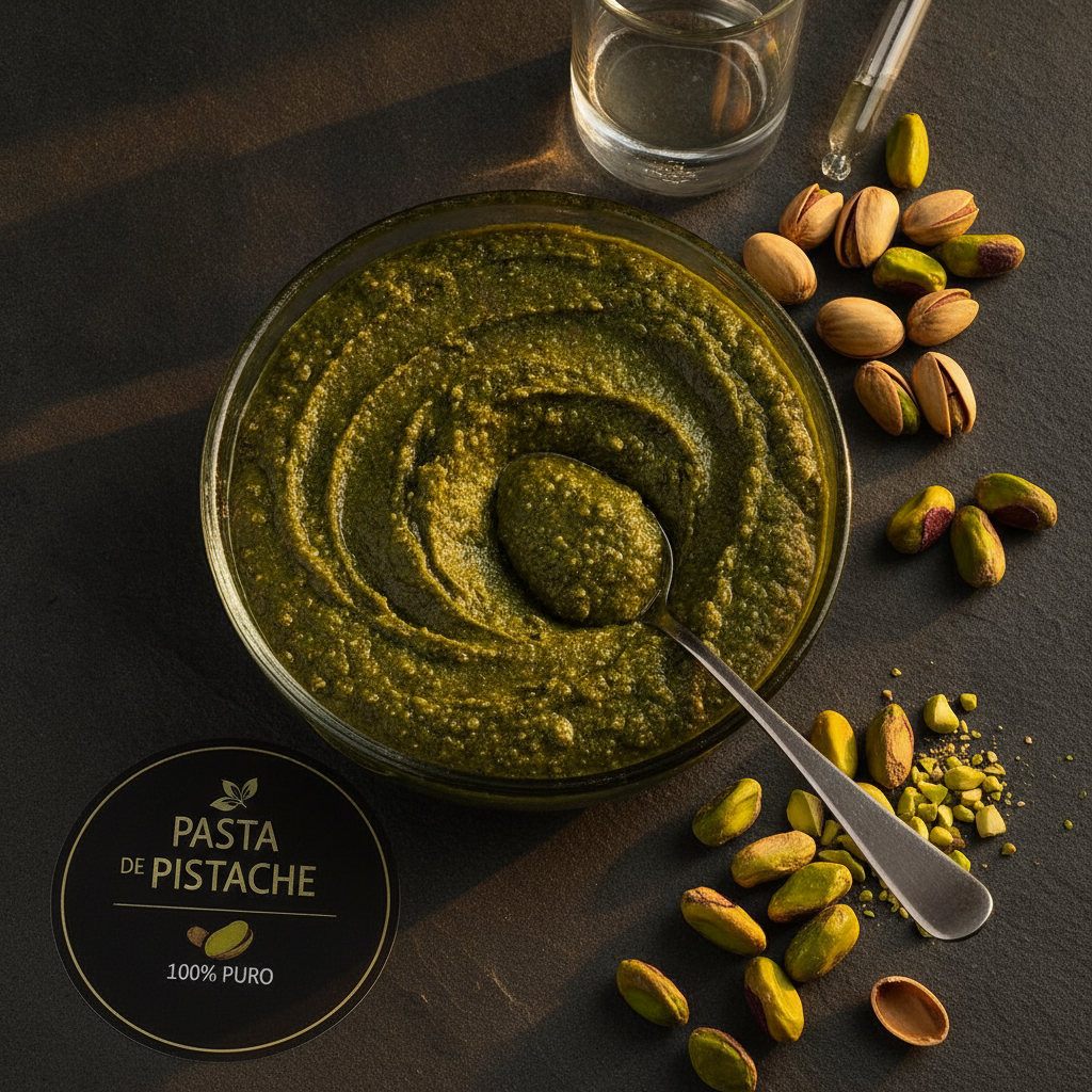 Pasta de Pistache 100%: Guia Técnico para Escolha e Teste de Pureza