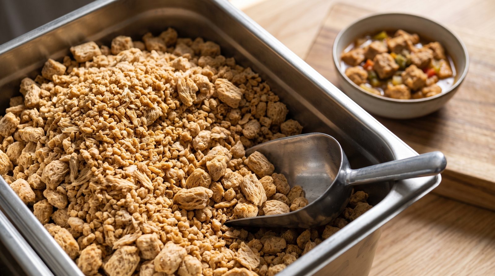 Proteína de Soja Texturizada no Atacado: Opção Plant-Based para o Cardápio