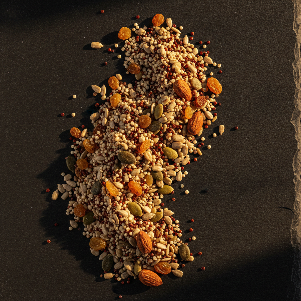 Quinoa e Pepitas de Abóbora e Girassol: Sementes Premium para Granola e Alta Gastronomia