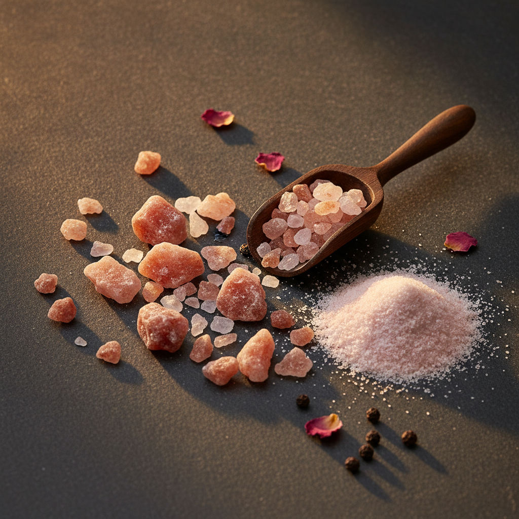Sal Rosa do Himalaia: Fino e Grosso — Aplicações em Gastronomia e Food Service