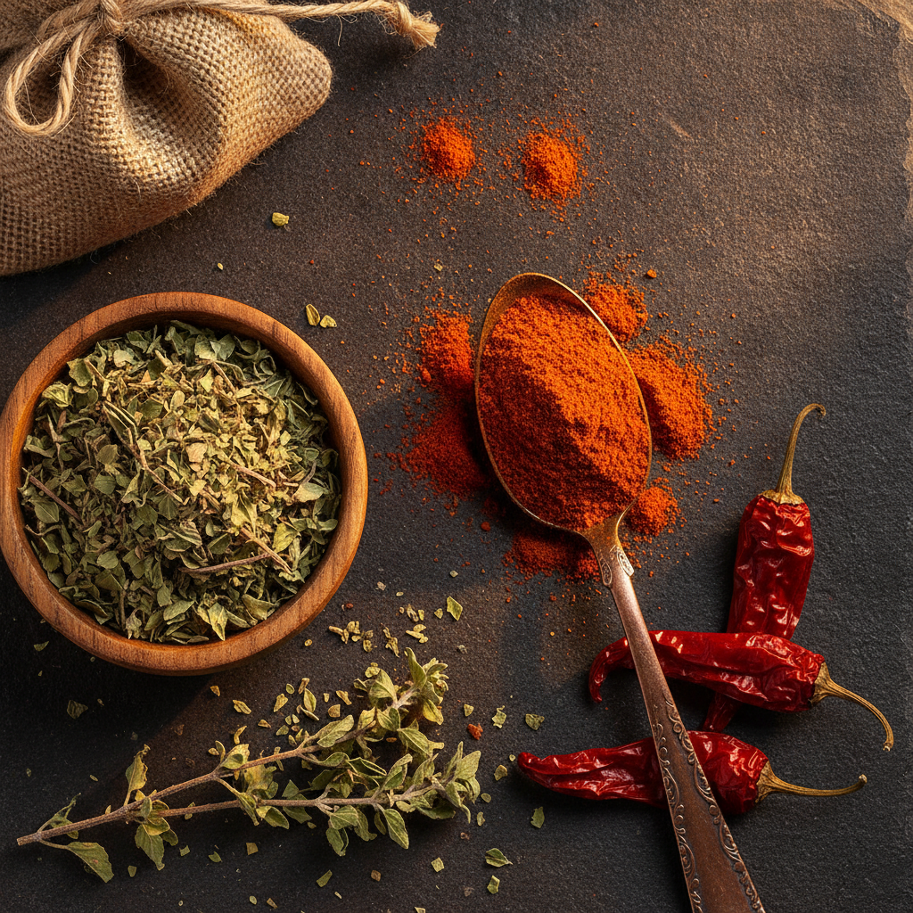 temperos importados oregano peruano e paprica guia completo